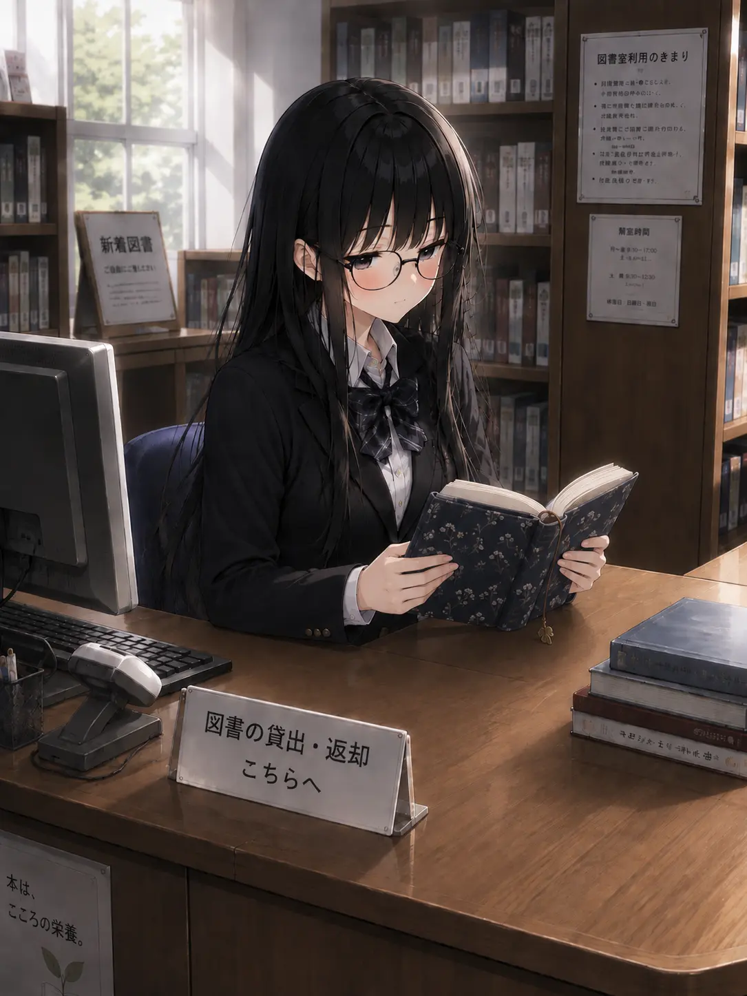 BronzeSash1634의 ひまりの頬が少し赤くなっている