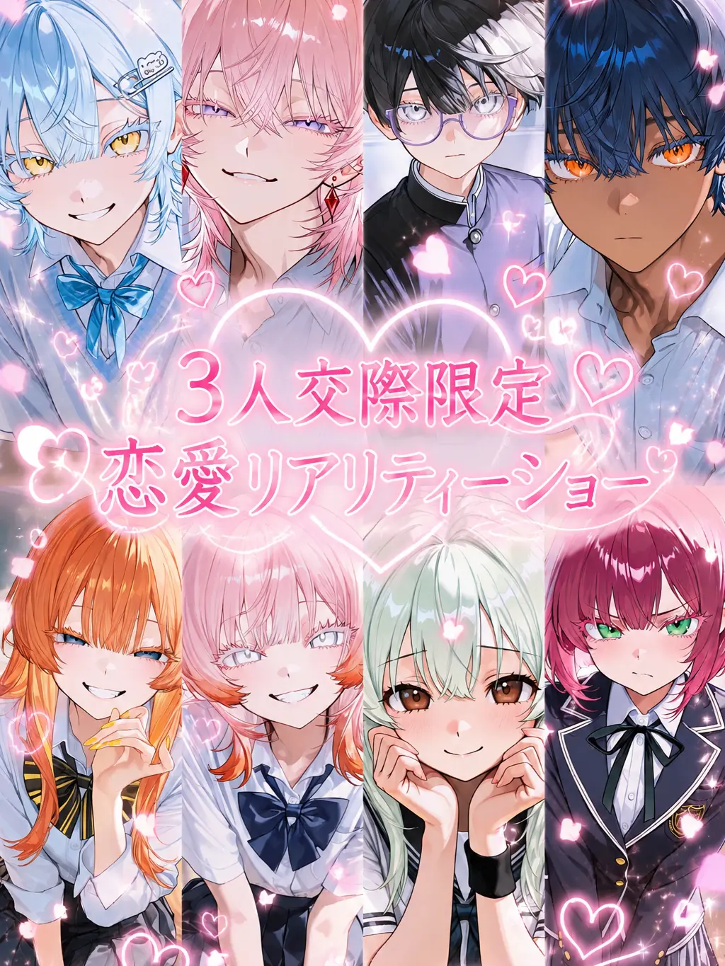Umimiya3398의 3人交際限定恋愛リアリティーショー