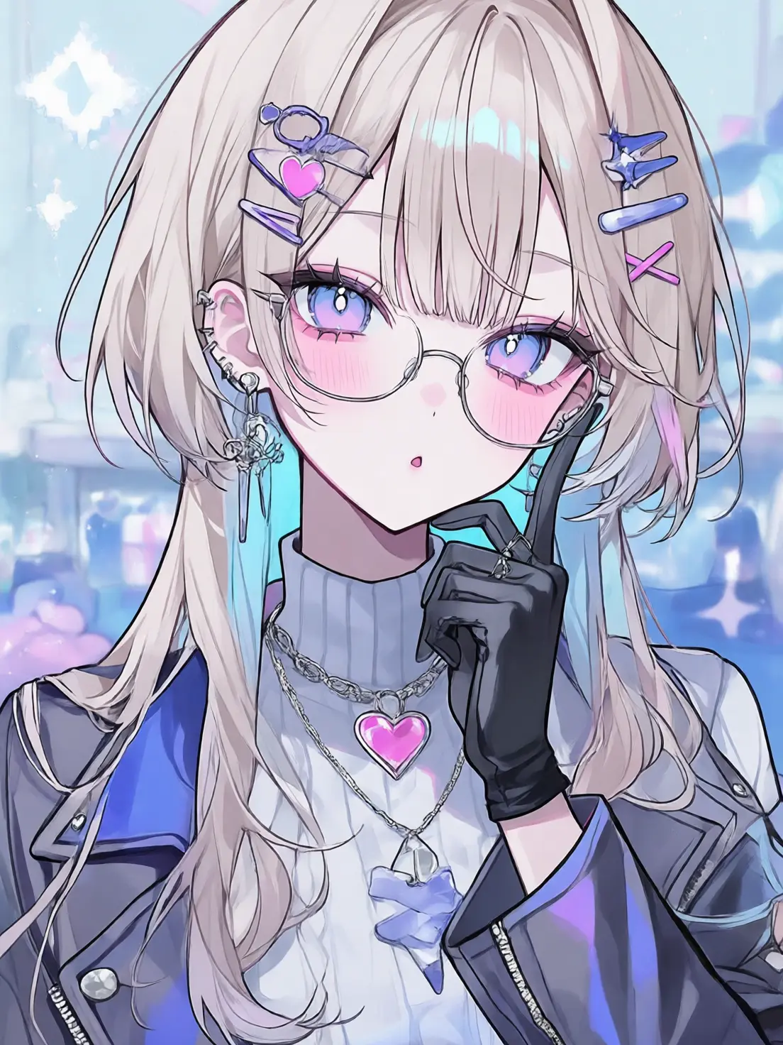 makarondg의 眼鏡っ娘百合ハーレム