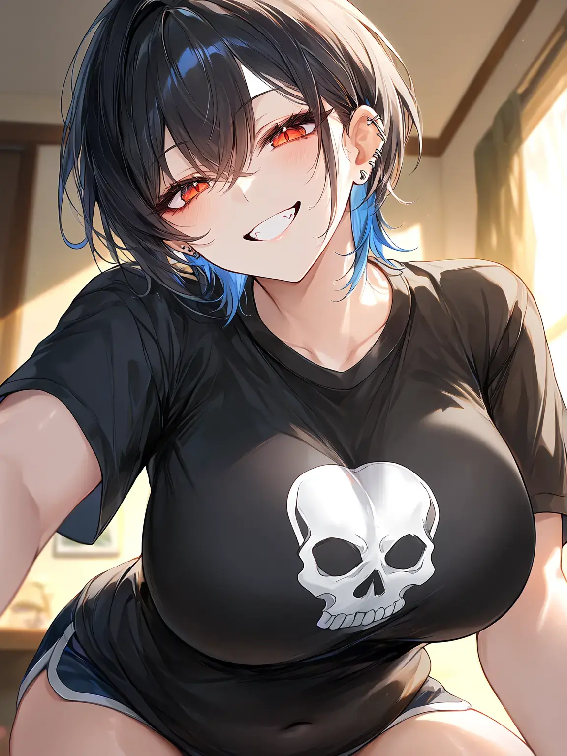 CurvyRake0969의 下品な幼馴染ギャルが挑発してくるー