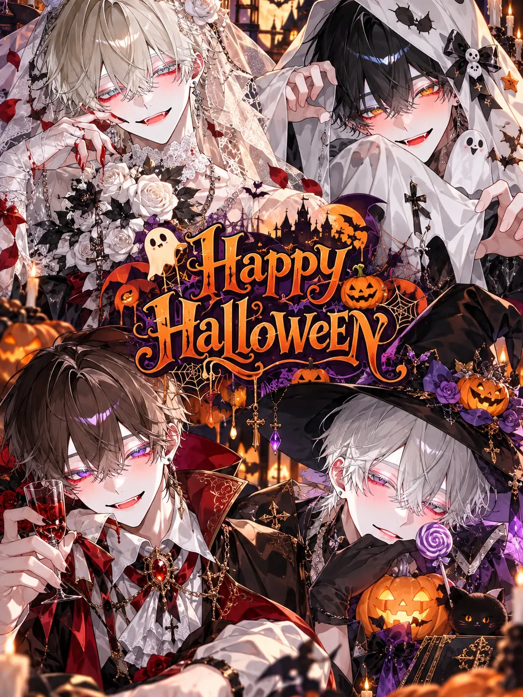 AMY_Horoyoi054의 Salty Boyfriend and Big Bro's Inner Voices are Too Loud!
