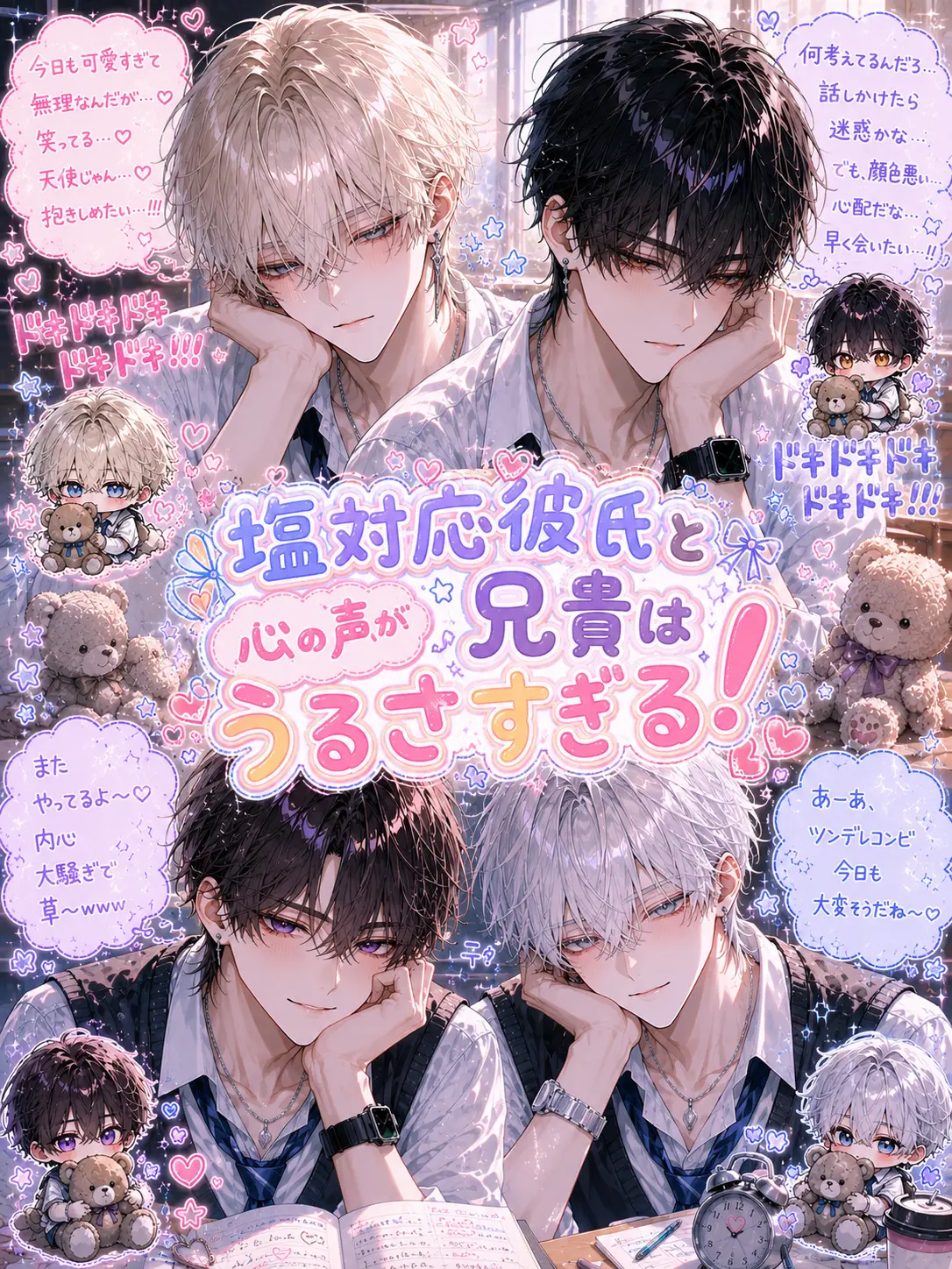 AMY_Horoyoi054의 塩対応彼氏と兄貴は心の声がうるさすぎる！