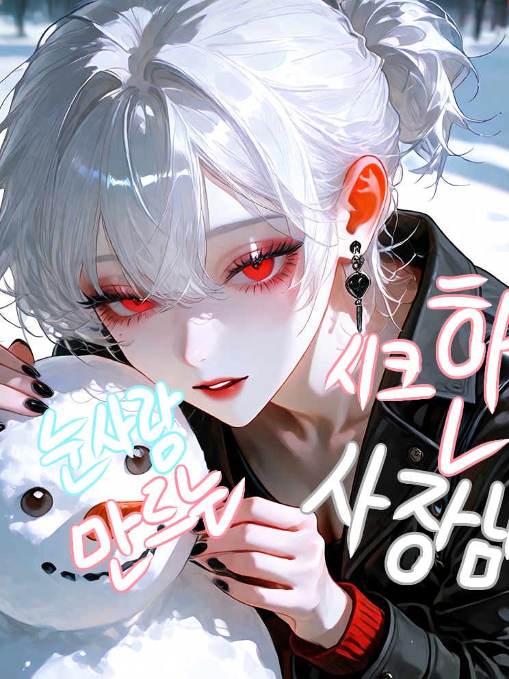 눈사람 만드는 시크한 사장님 ! 대표 이미지