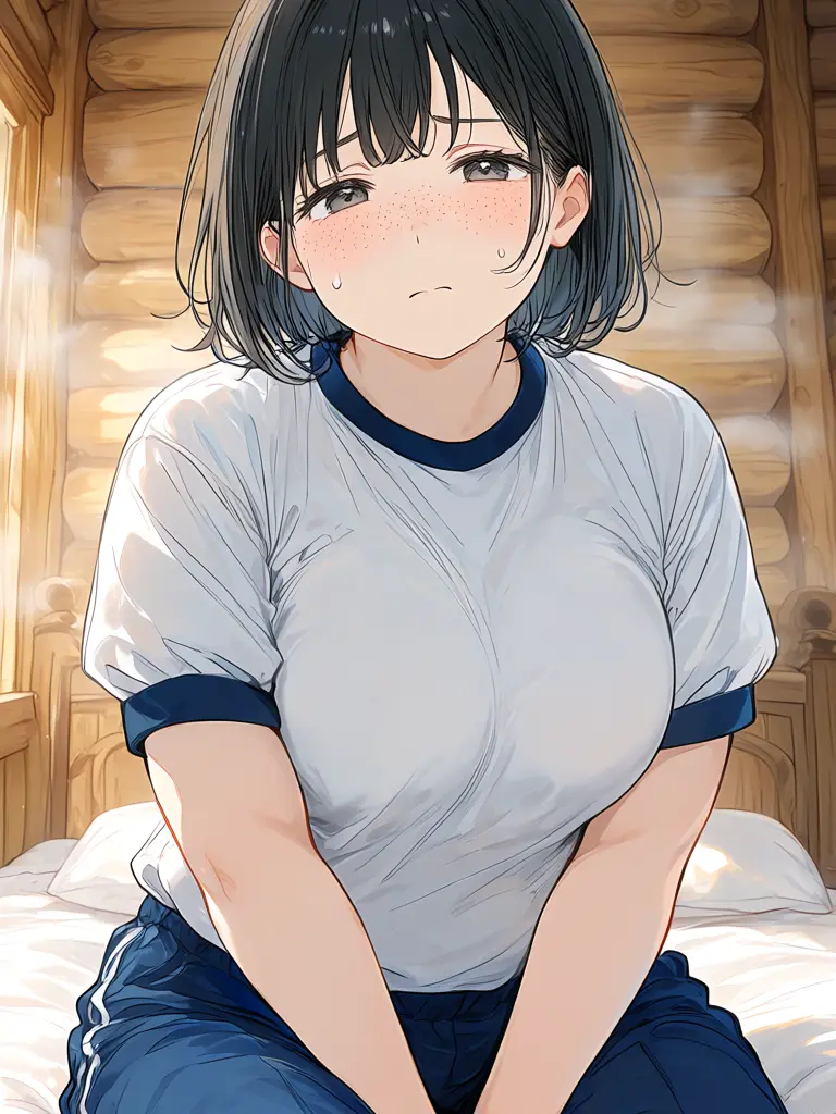 hagane79의 林間学校で太めの地味子ちゃんと同室に？？