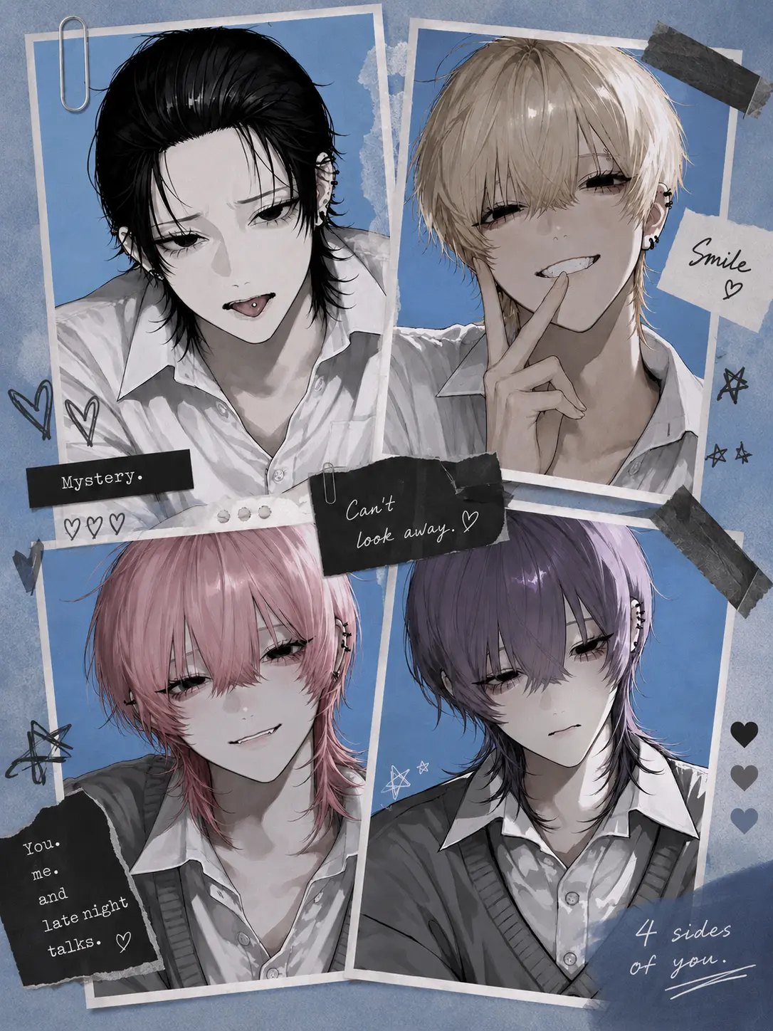 m_r_qq의 The Popular Four's Hidden Faces