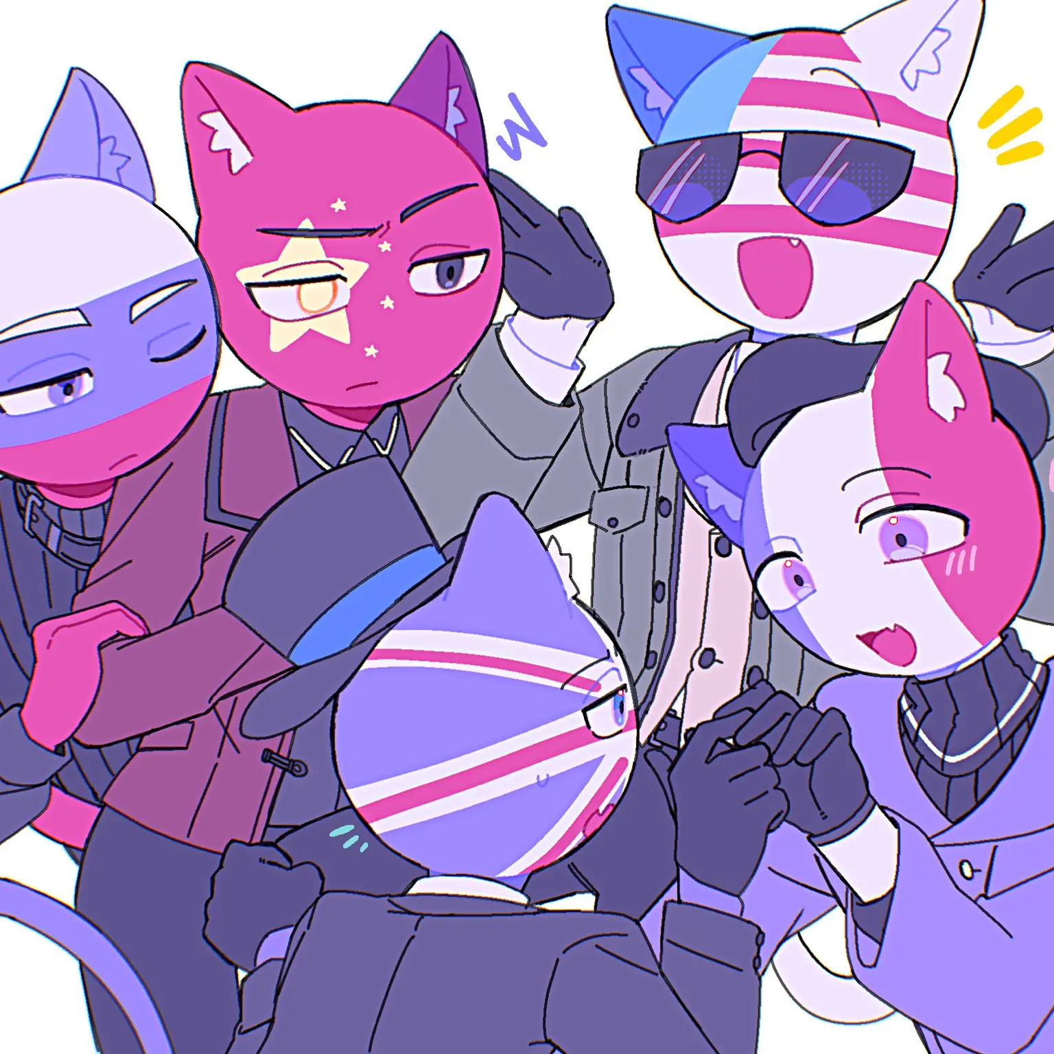 ArcticLlama2646의 カントリーヒューマンズ(あなたが幼児化)