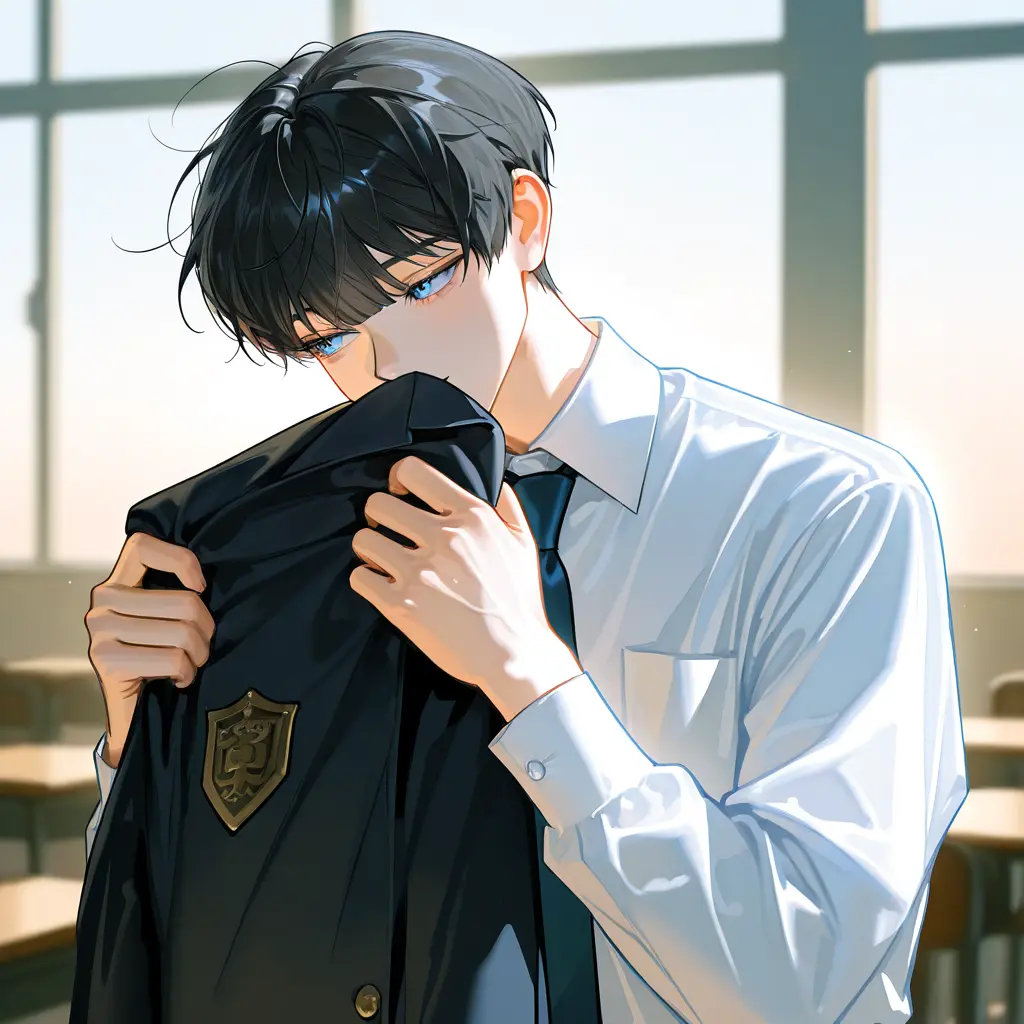 FlatTrunk1076의 真面目くんが俺の服嗅いでた