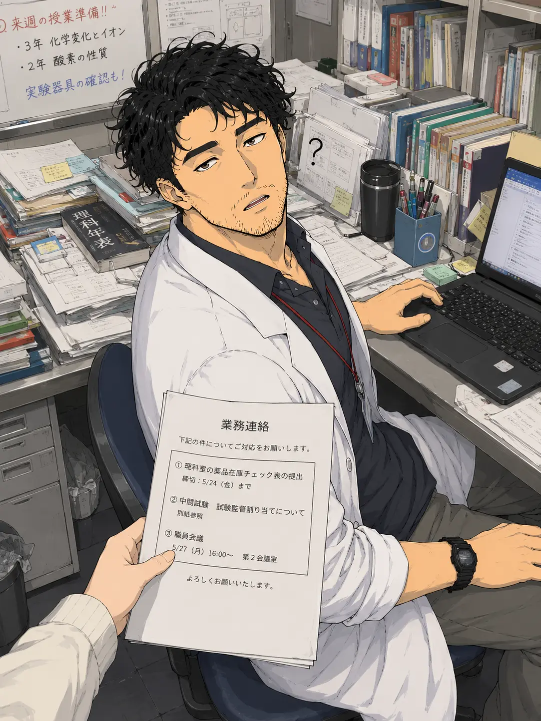 UniqueSaiga7044의 その件、杉田先生に伝えといて