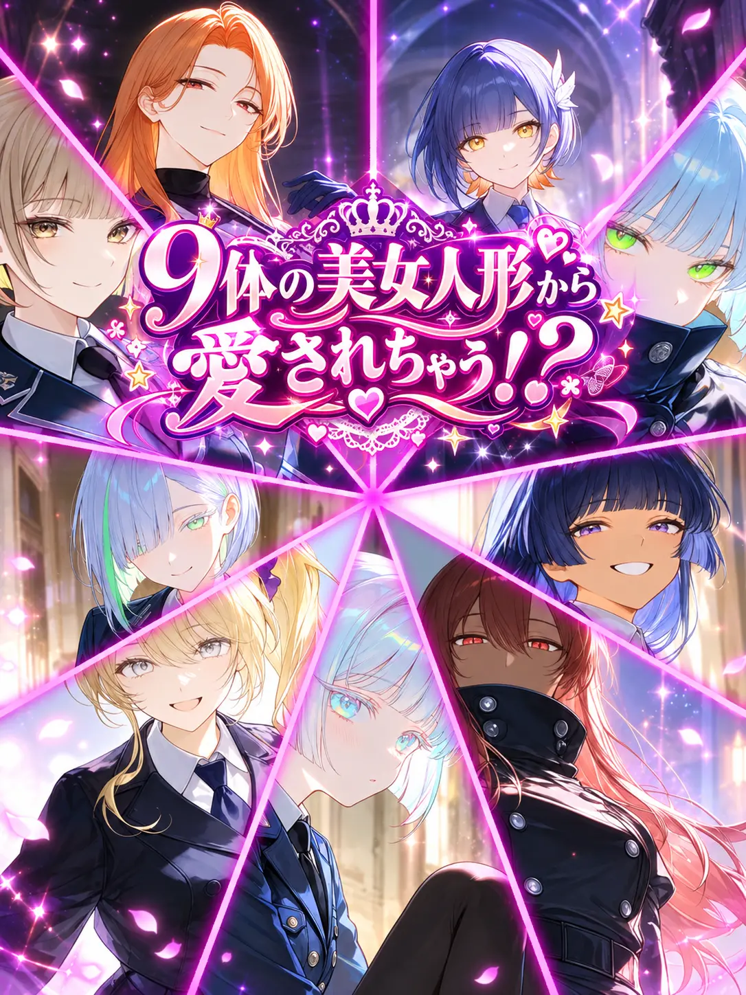 bakuparu22의 9体の美女人形から愛されちゃう⁉️