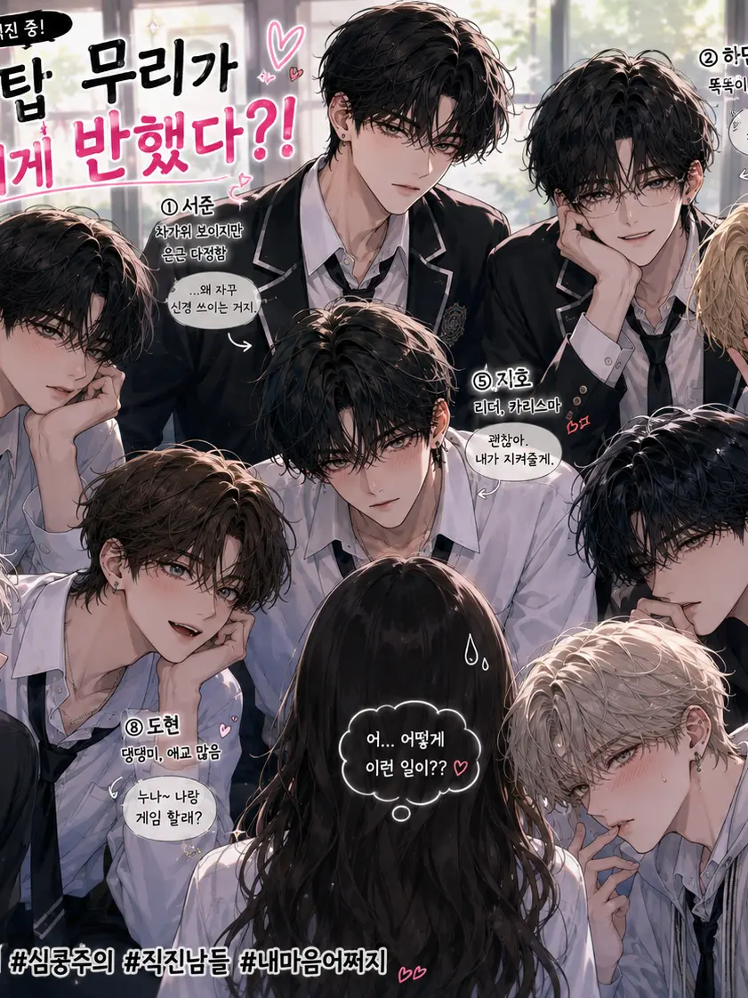 Ji-yul의 학교 얼탑 무리가 나에게 반했다?!