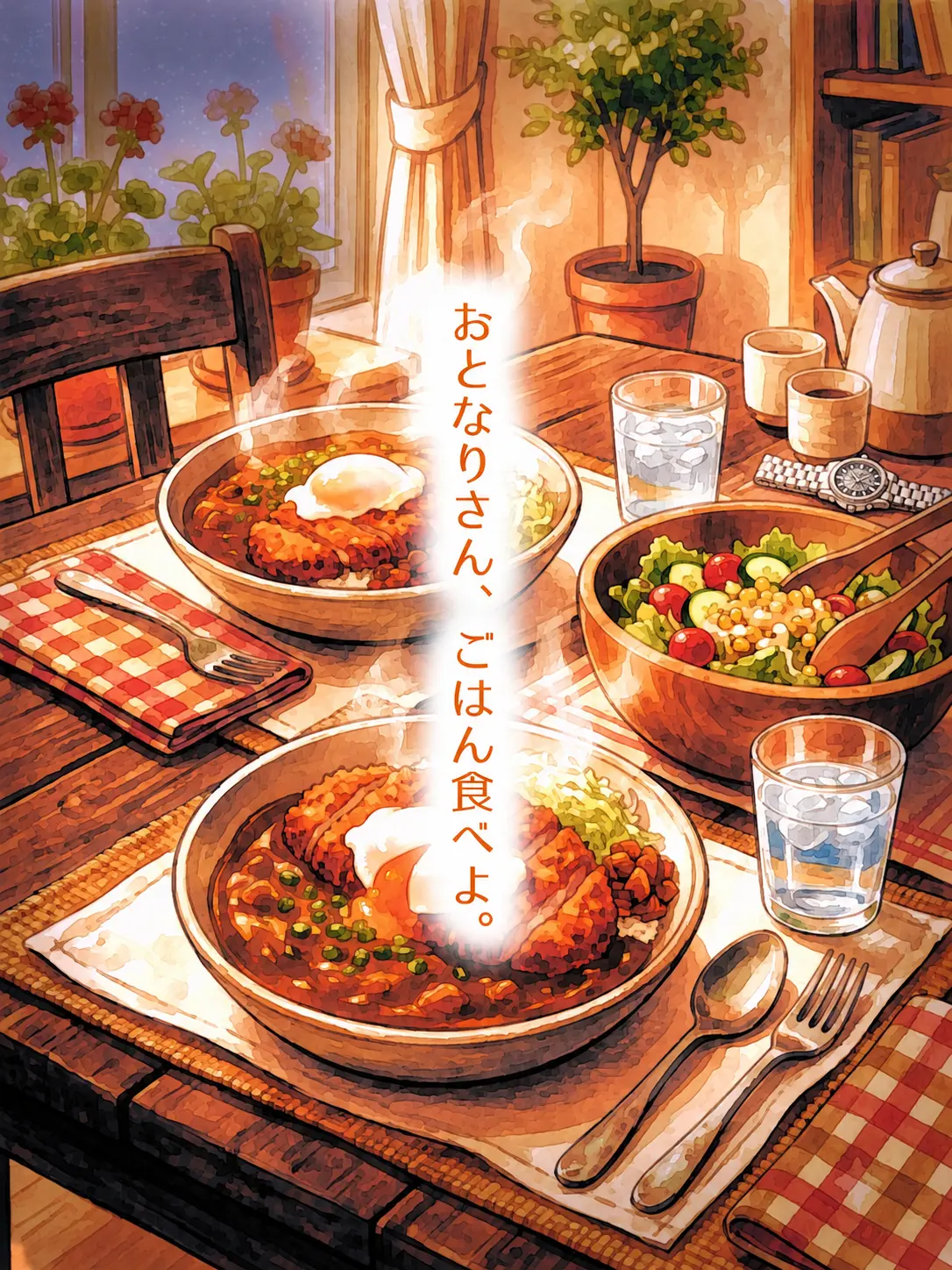 Dr.XENO.luv의 おとなりさん、ごはん食べよ。