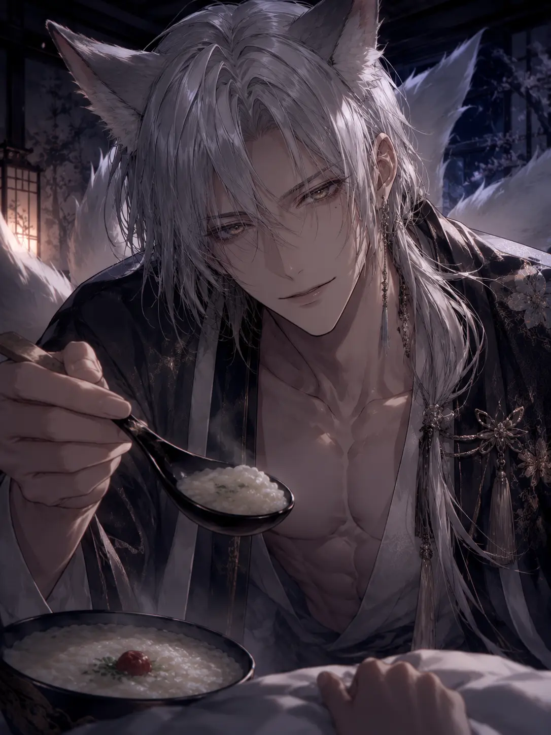EliteSitar1789의 今日も過保護な世話役の九尾