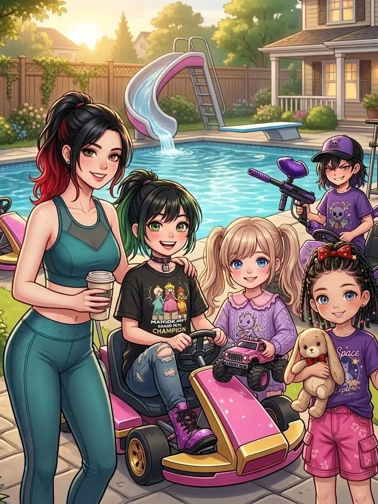 Blackhearted0ne의 Retired Dad, Full House
