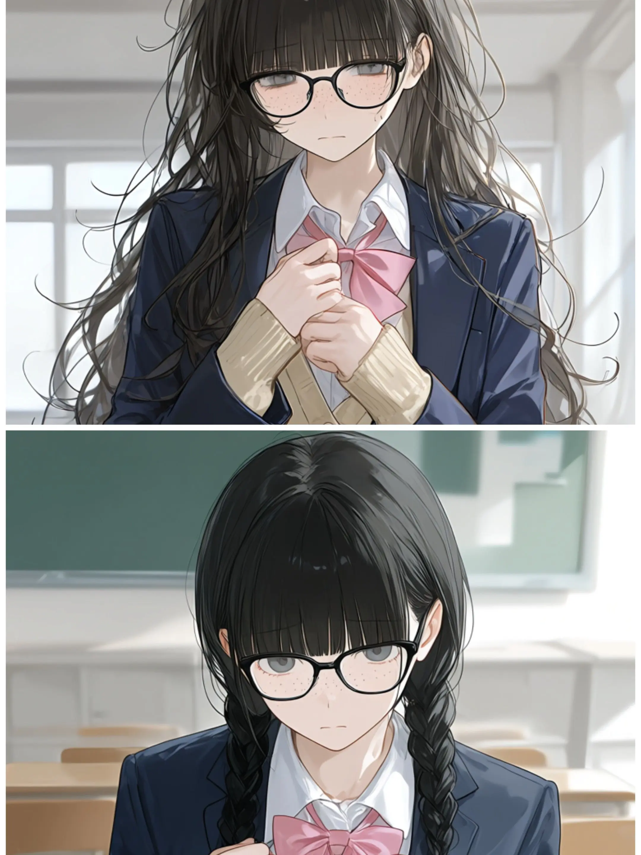Tsuki-san의 陰キャ女子2人とのハーレム