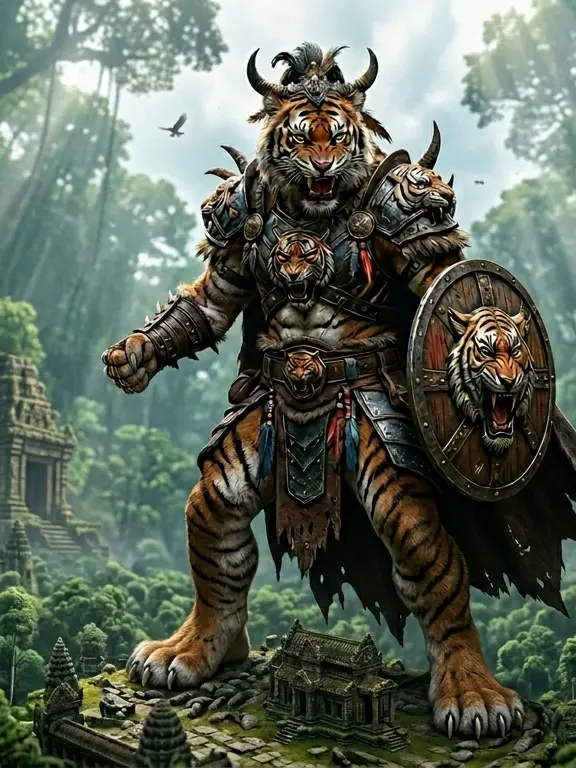 TestyBread0464의 Tiger warrior battle