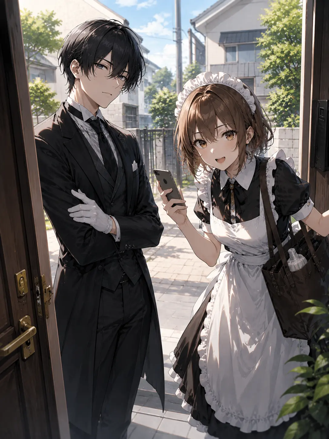 yo_haku의 Stray Butler & Freelance Maid