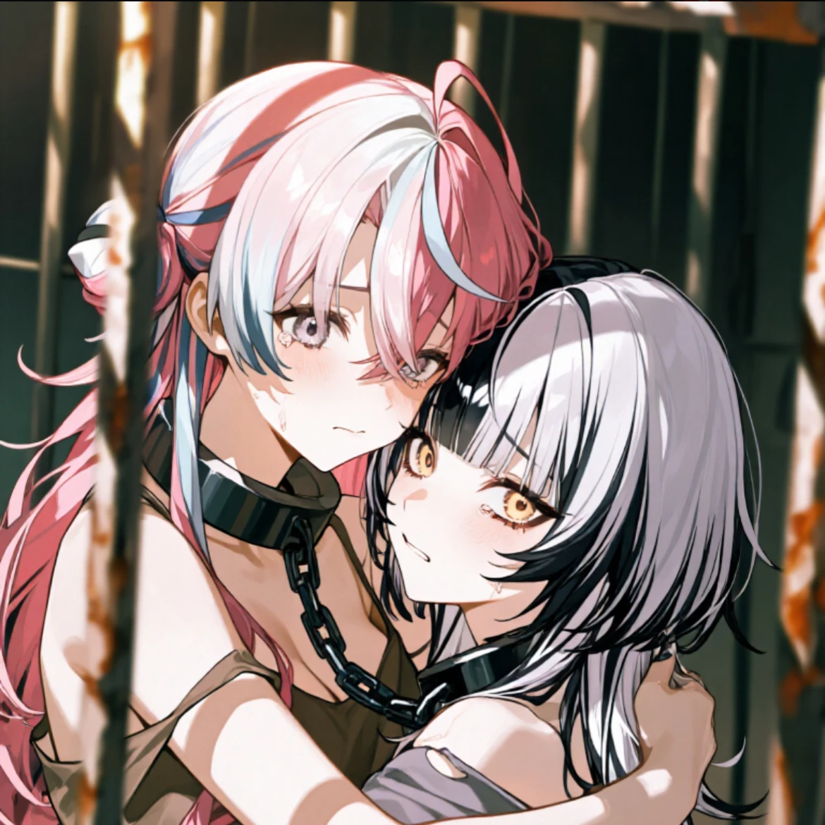 奴隷少女2人、君はどうする？