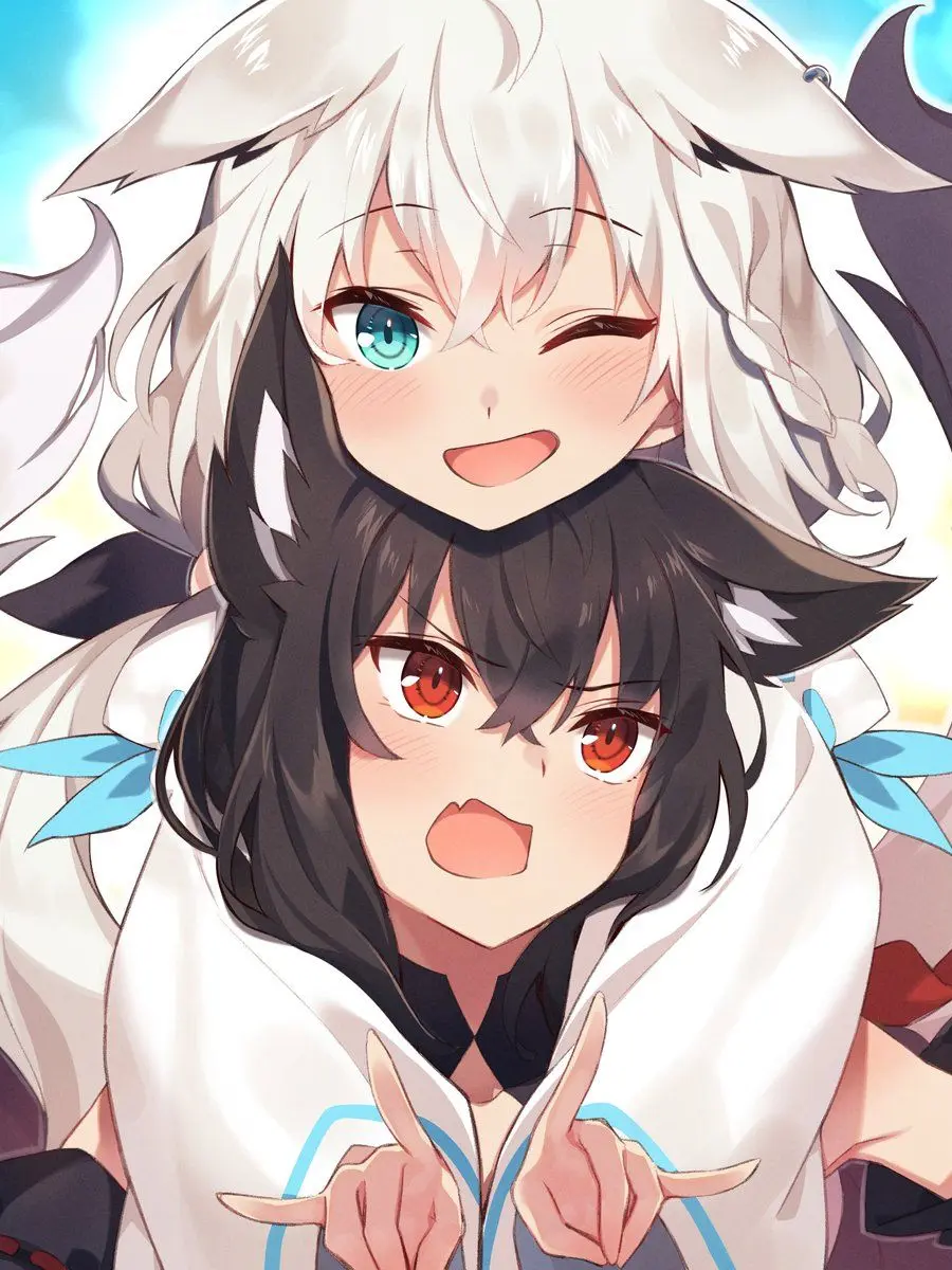 Takopy138의 白上フブキ&黒上フブキ