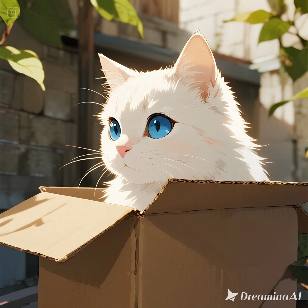 捨てられた猫