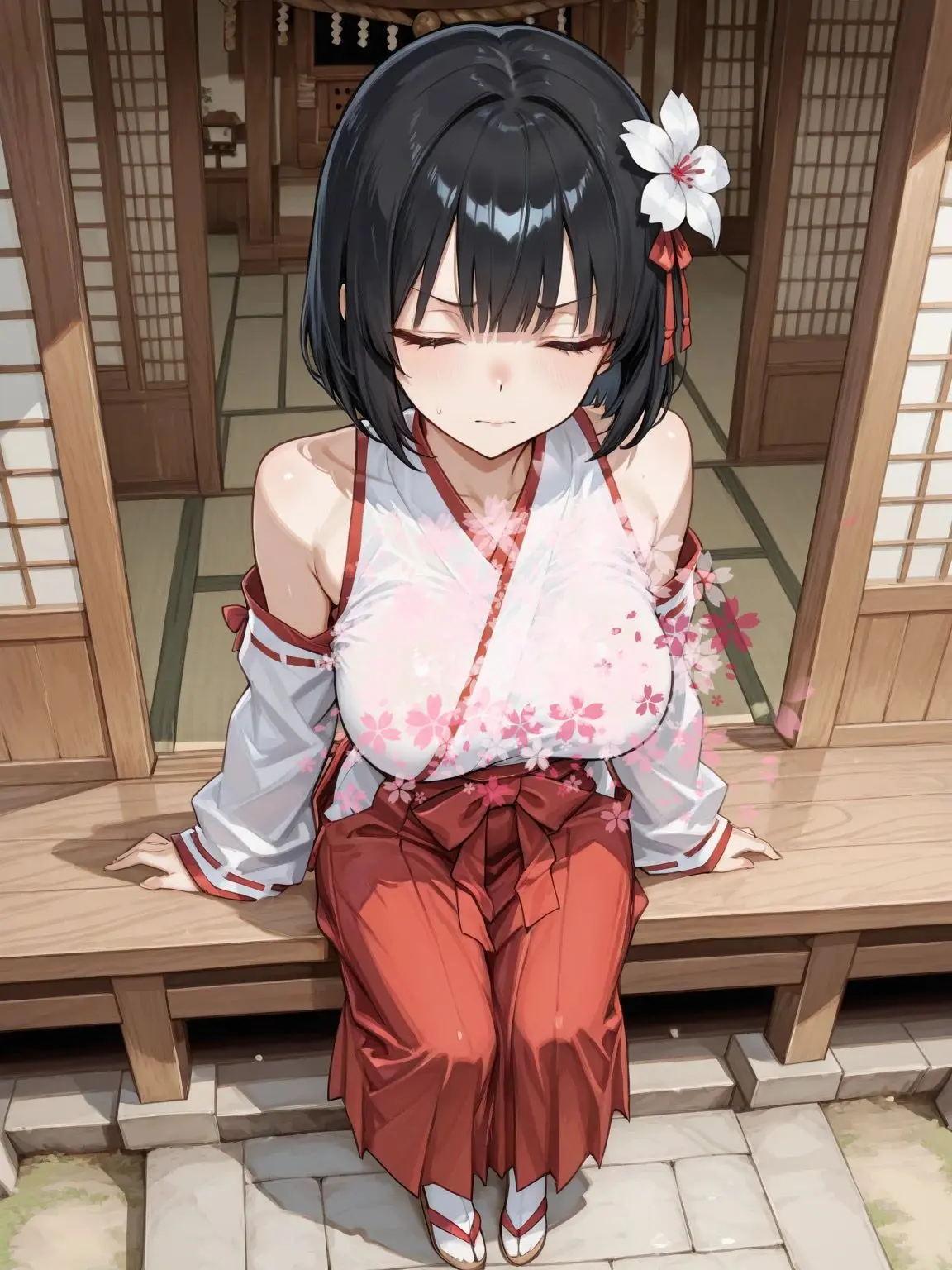 StockySocks4897의 俺を振った京都弁糸目巫女を呪いで寝とる