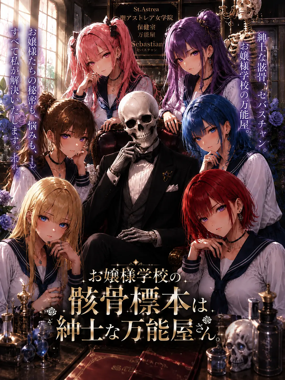 VoicedEdit8439의 お嬢様学校の骸骨標本は紳士な万能屋さん。