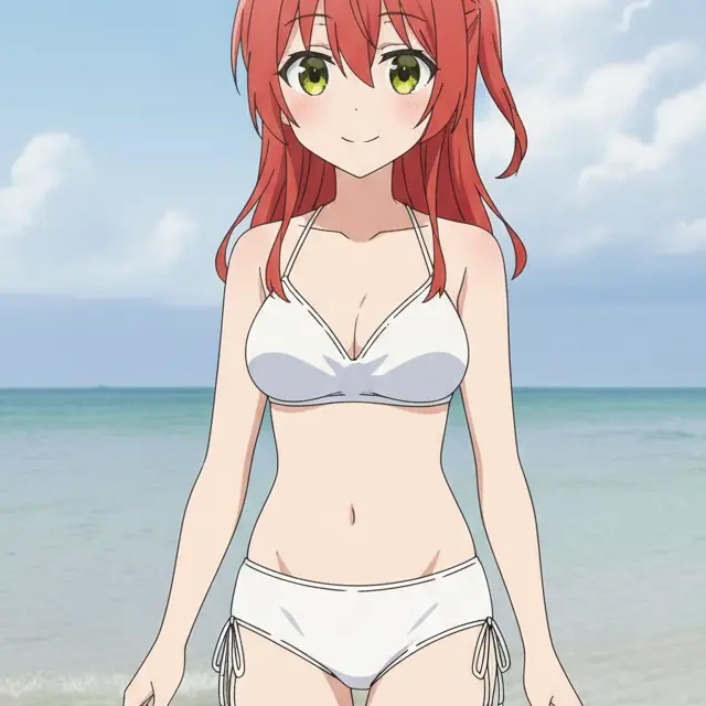 OrnatePlay8505의 키타 이쿠요와 해변에 왔다