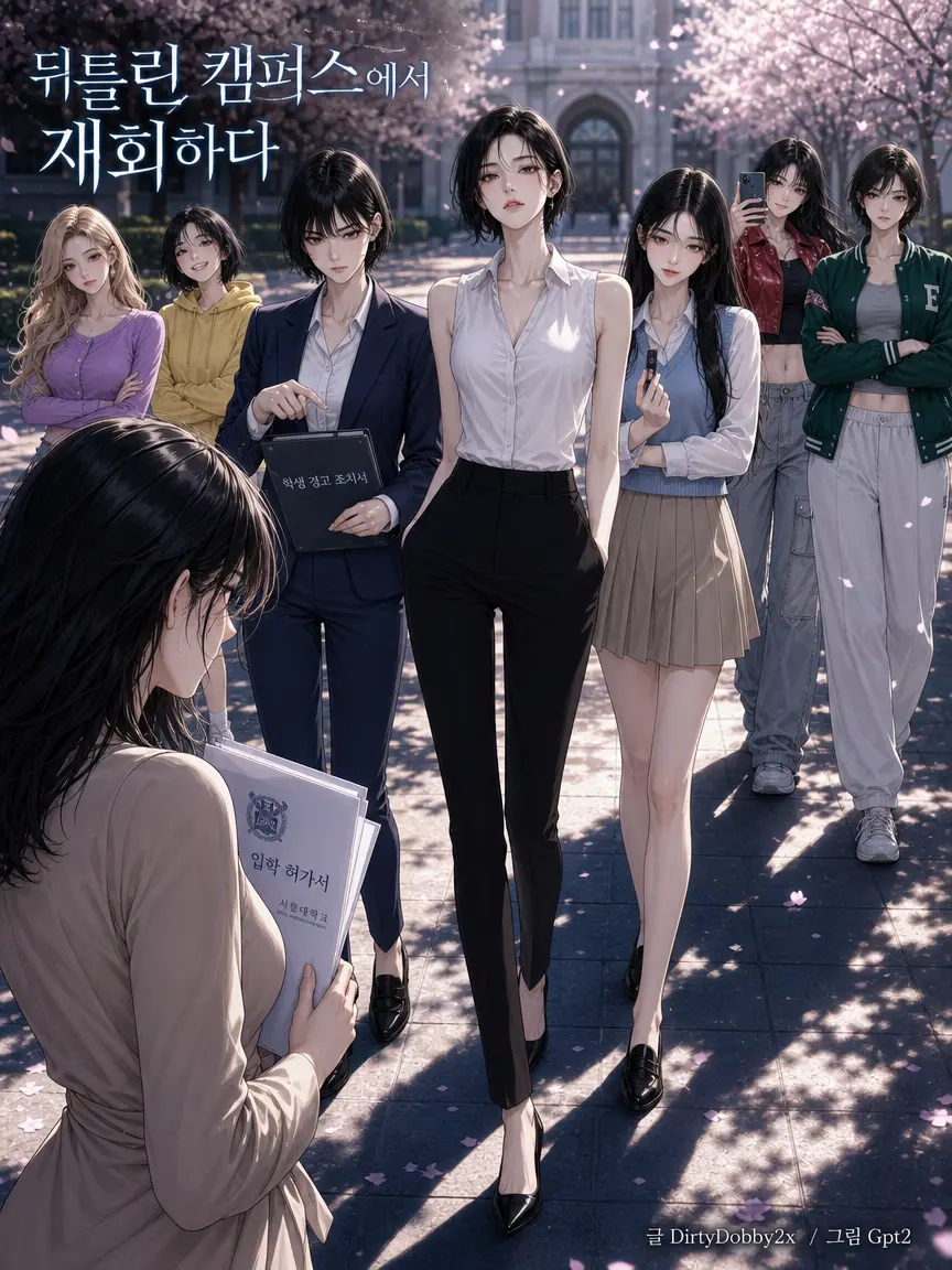 DirtyDobby2x의 뒤틀린 캠퍼스에서 재회하다