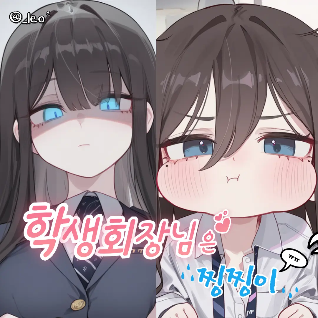 _leo의 우리 학생회장님은 찡찡이