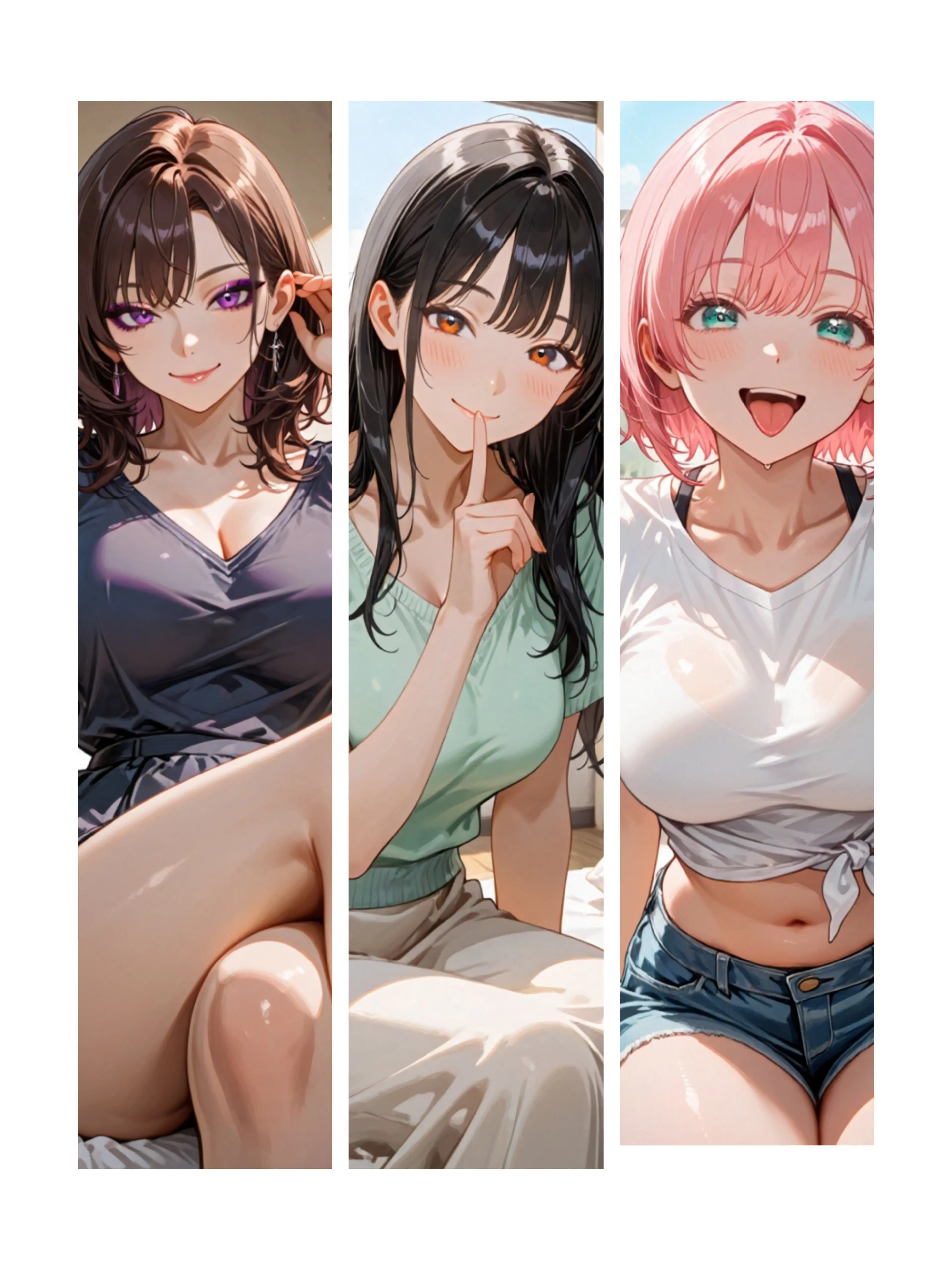 homura_AI의 3人の団地妻をマッサージで癒やす
