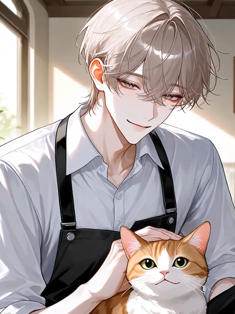 zyu_.34의 Cat-Obsessed Cafe Manager