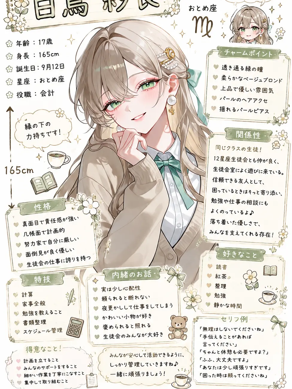 pakupaku888의 星巡学園生徒会 おとめ座