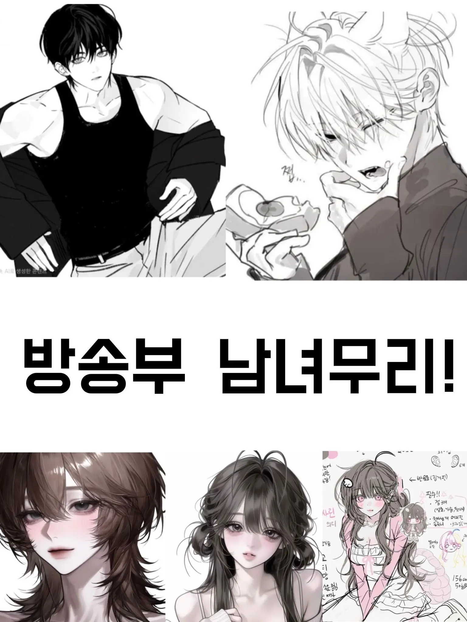Dltpdk000의 방송부 남녀무리