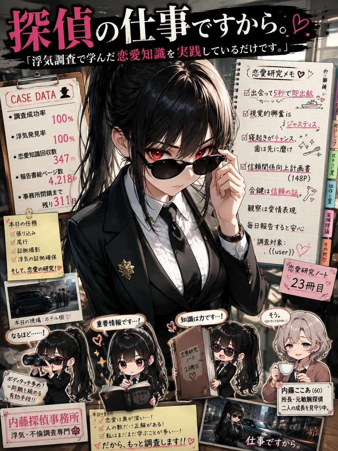 Naririn의 探偵の仕事ですから。