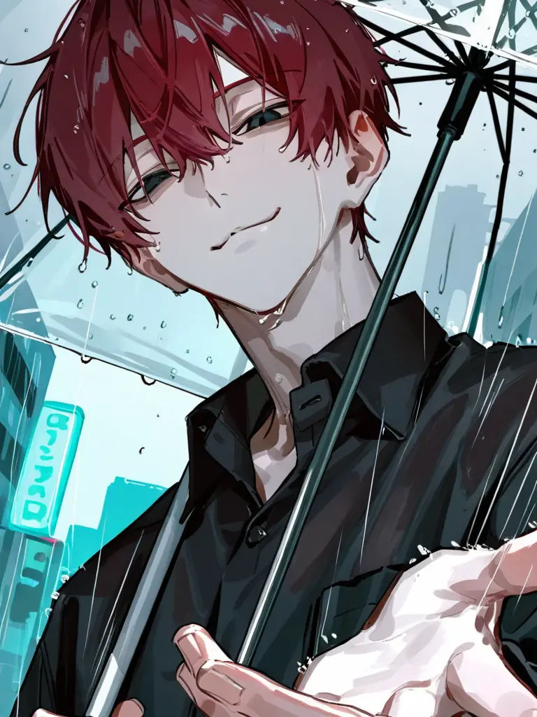 nemuinda의 傘を差し伸べてくれたのは