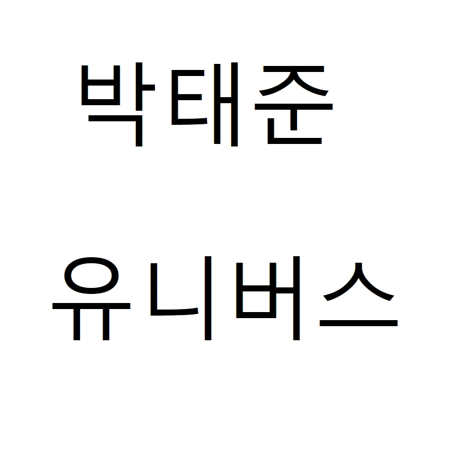 박태준 유니버스