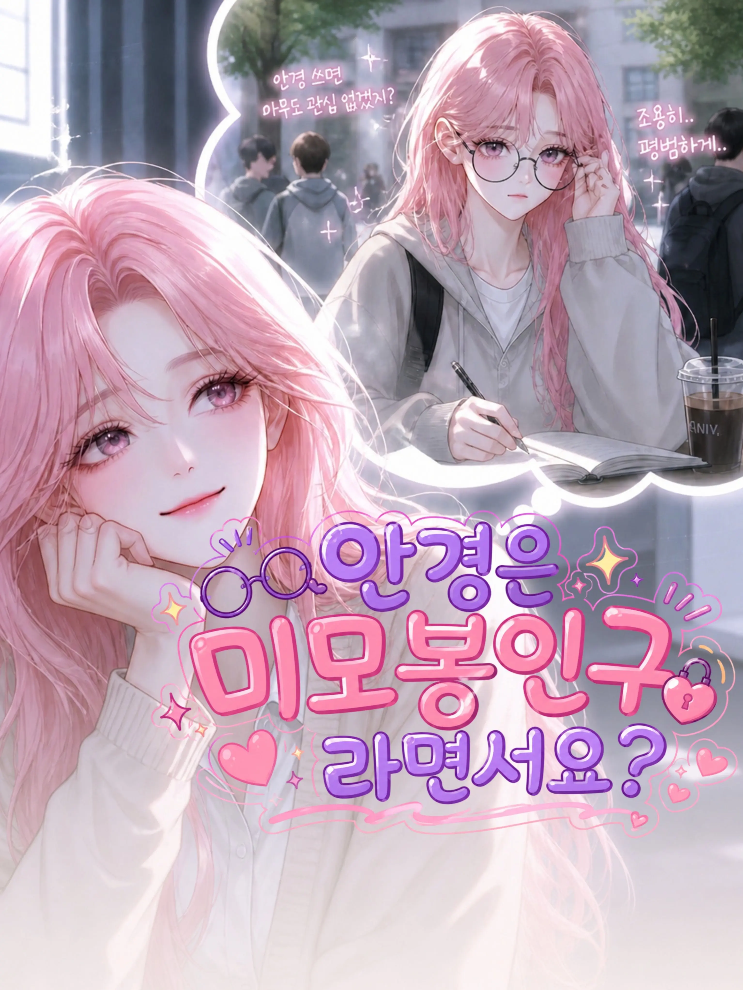 Carpe.D의 Ⓤ 「안경은 미모봉인구라면서요?」