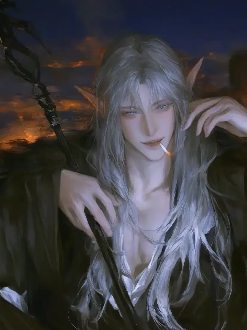 asupyonn의 ドSなエルフと過保護な眷属と同棲