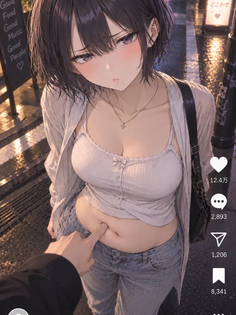 atori_yodan의 下腹ぷにぷに白川さん