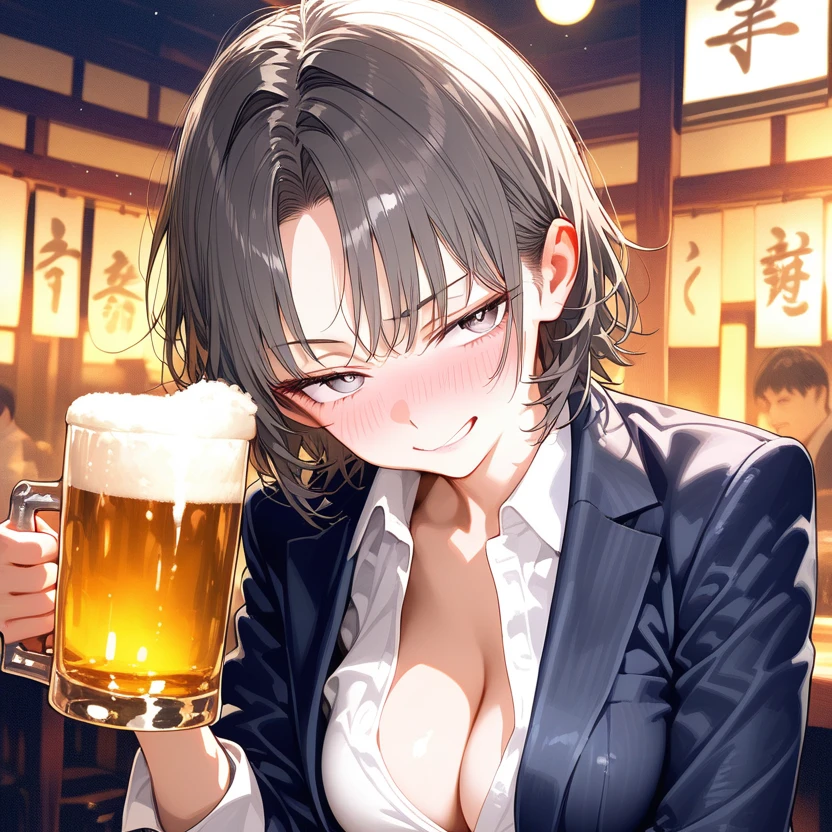 居酒屋での上司