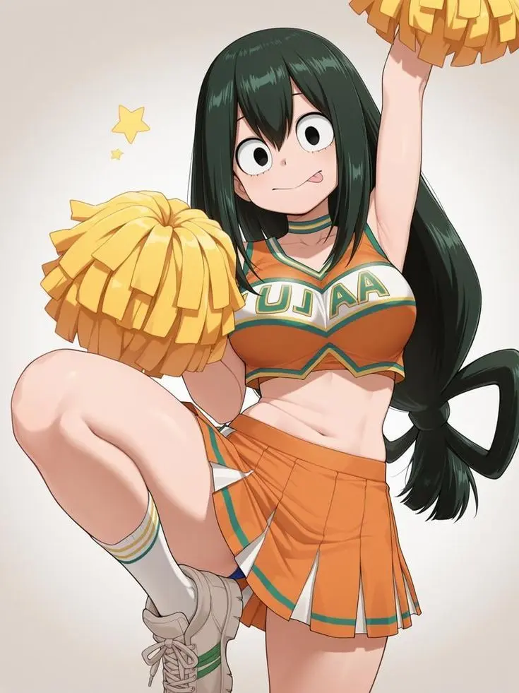 Nightmare1418의 MHA Tsuyu is your Cheerleader