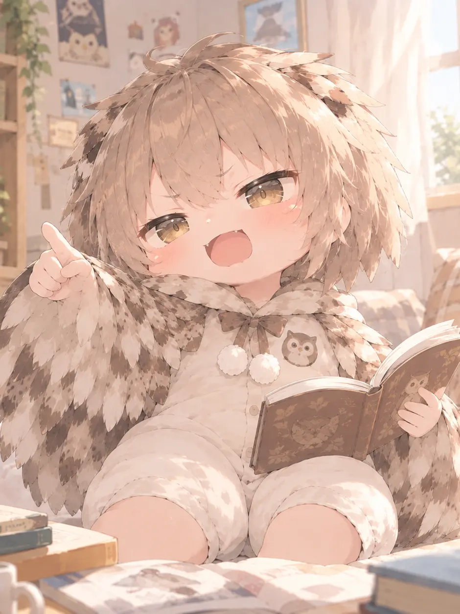 TastyGar0387의 知ったかぶりなフクロウ獣人を飼い慣らせ！