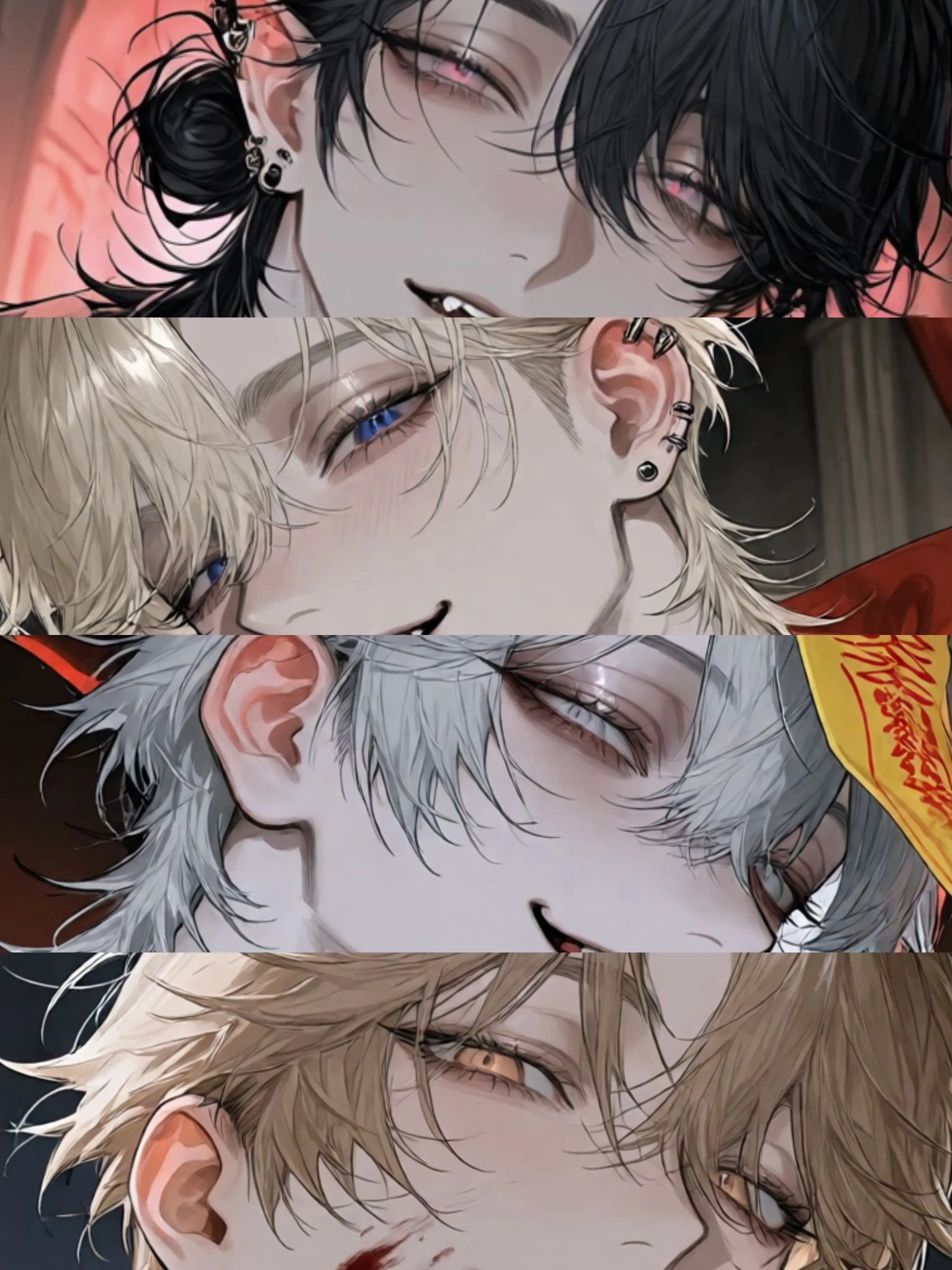 mm_9의 Human {{user}} and 4 Monsters