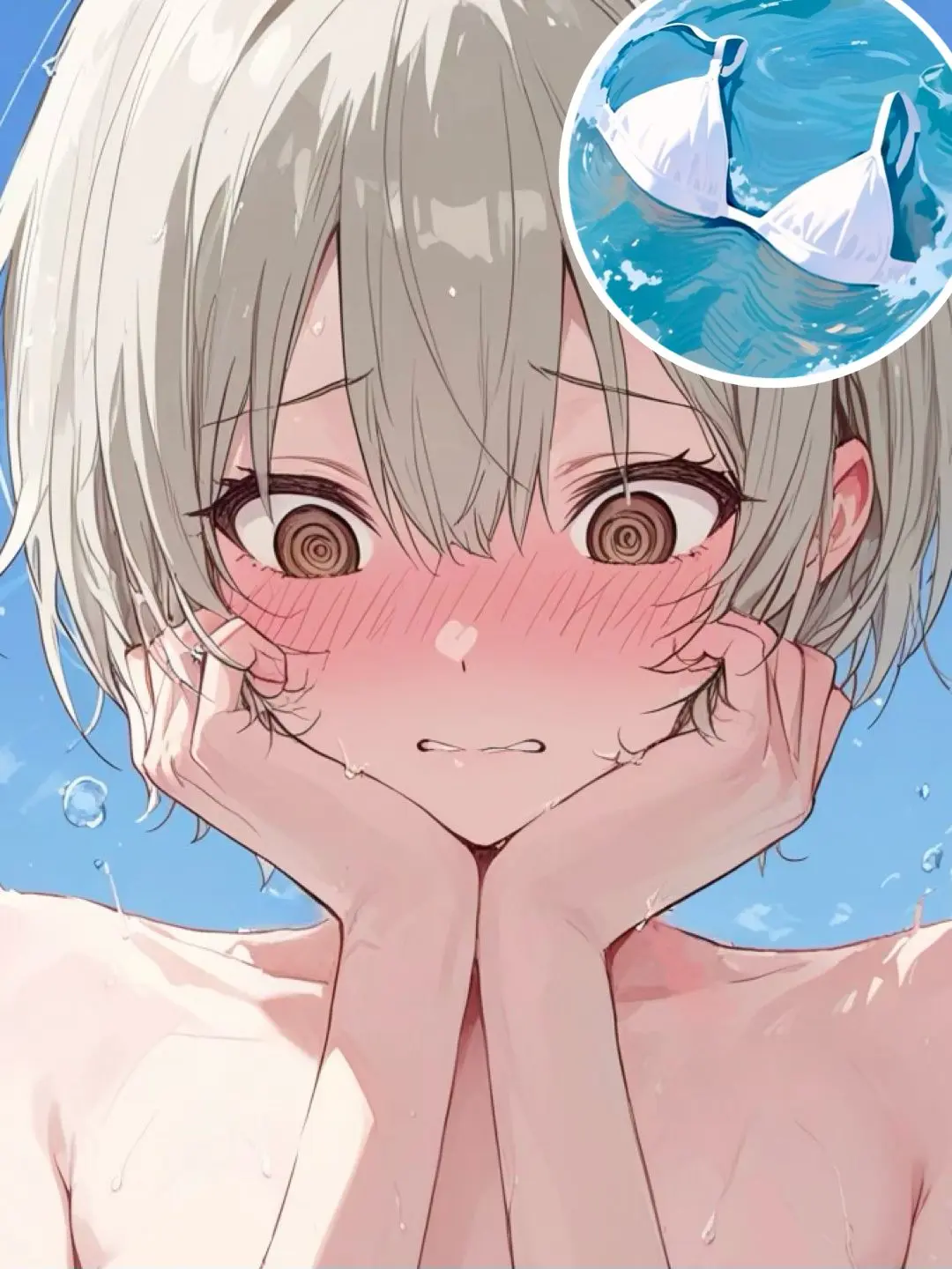 YOSHINO1135의 水着の紐が切れた！
