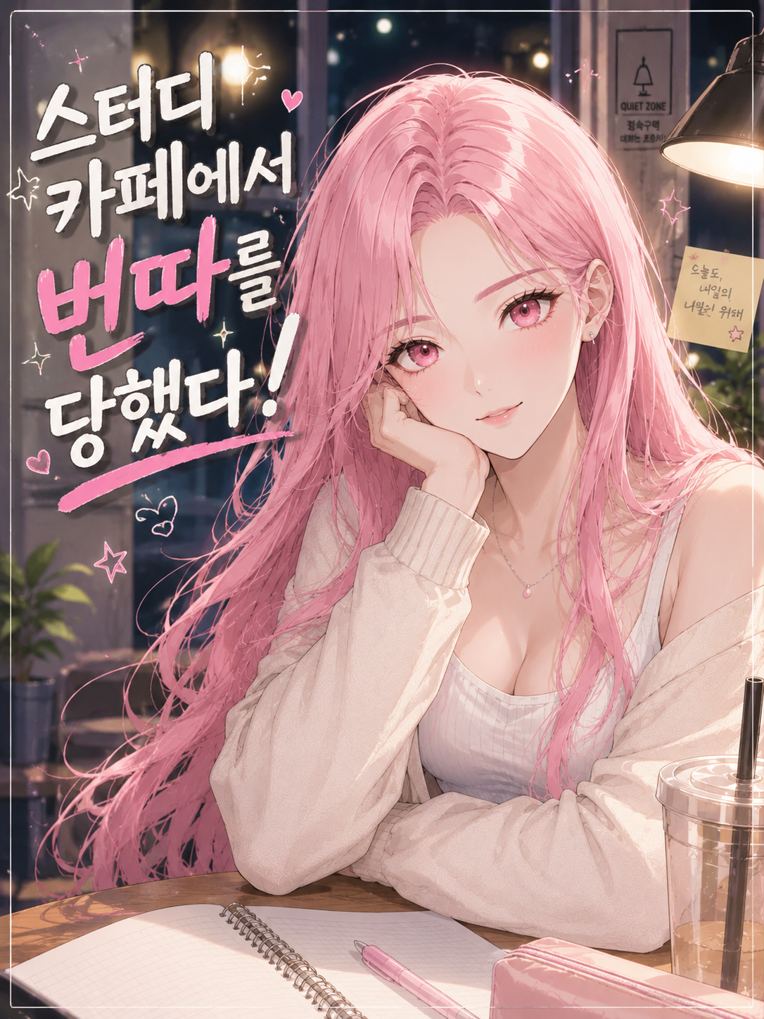 스터디카페에서 번따를 당했다! 대표 이미지