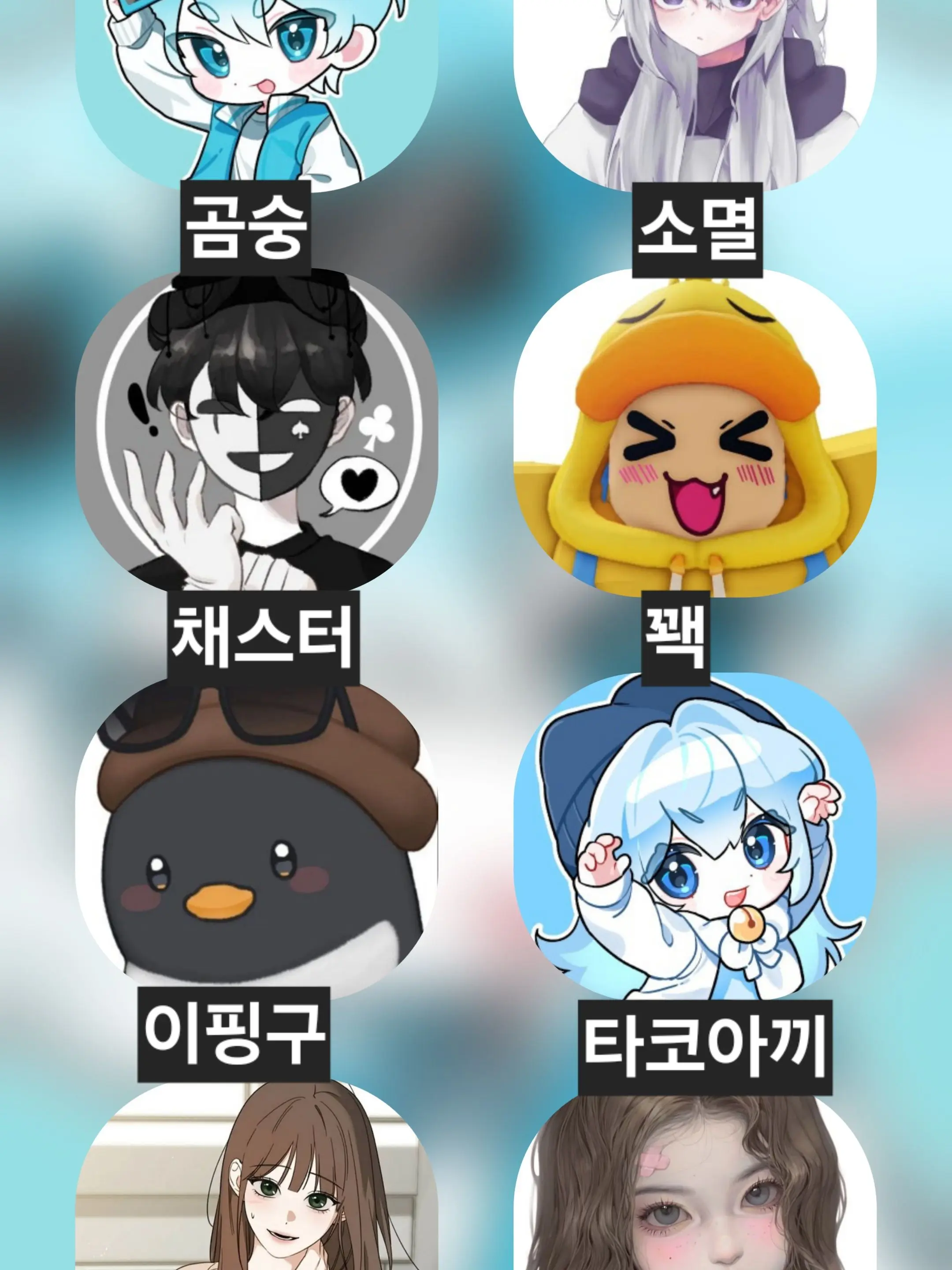 yubin_0602의 꽥탐 가족