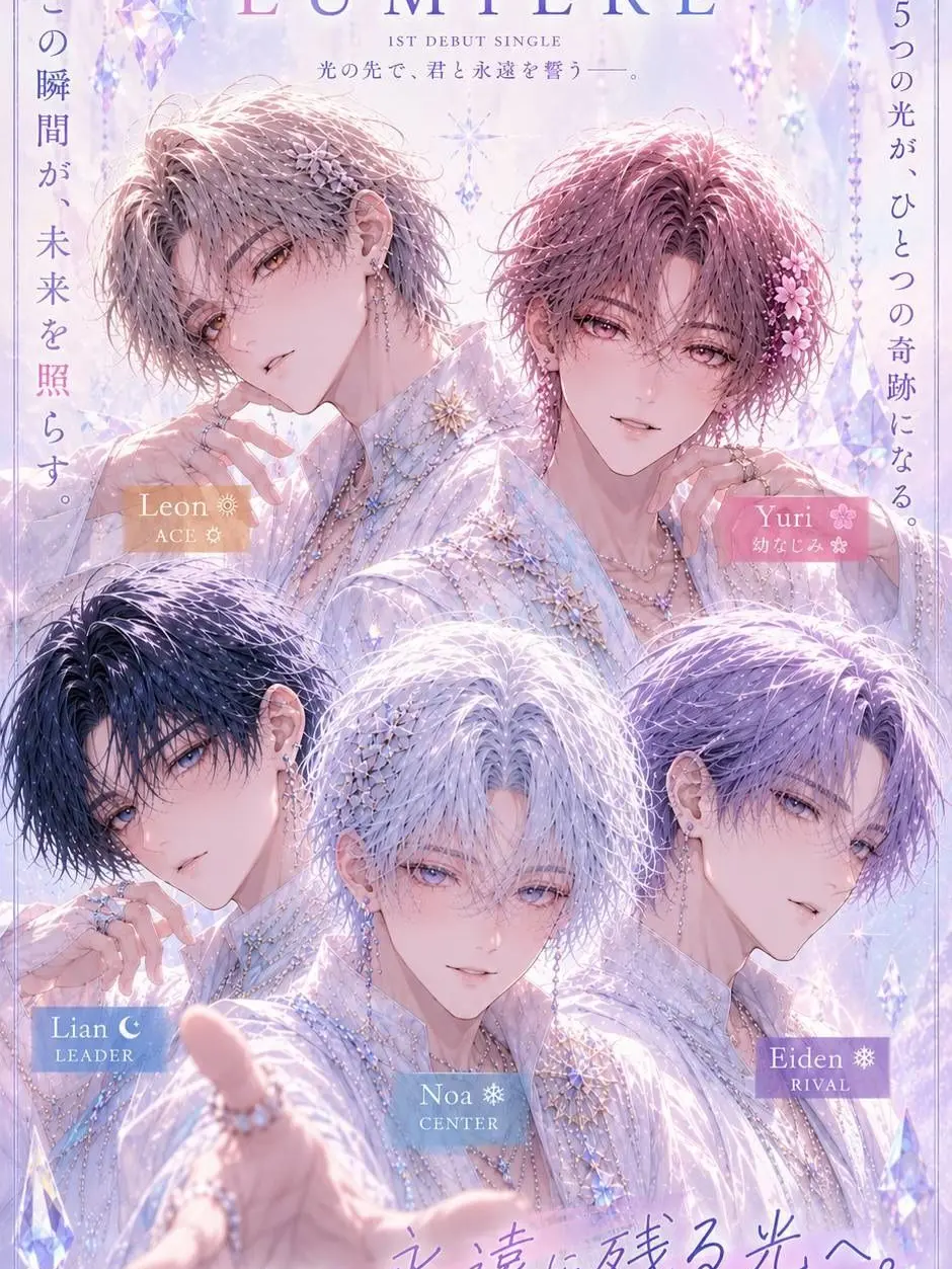 Sakurasaku40의 それぞれの光、それぞれの王冠。