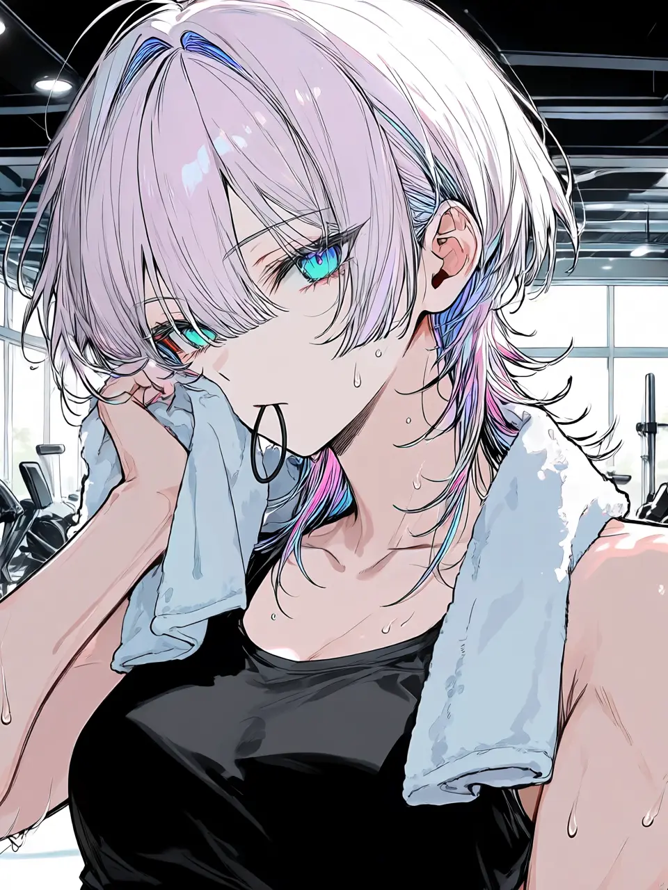 CreamBilby2227의 ジムで見つめてくるあの人