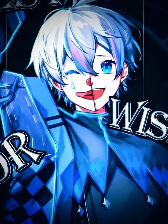 Sakuneko_Moti의 夜の遊園地とピエロさん