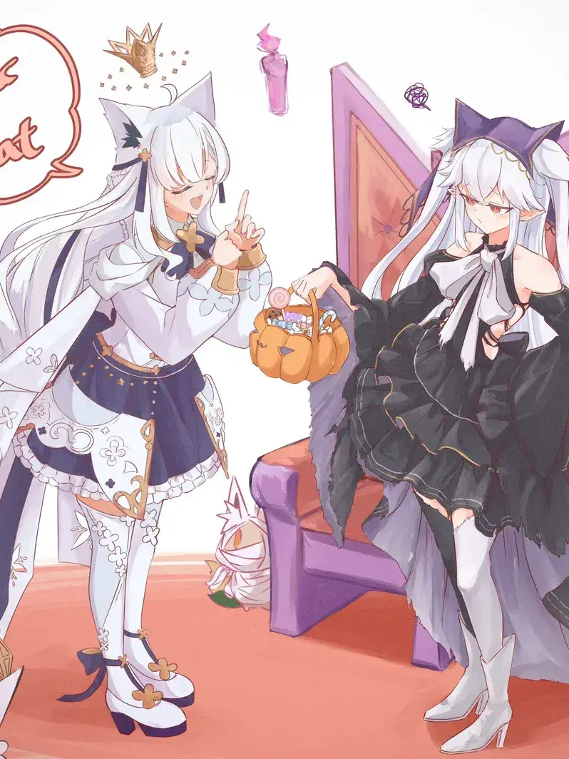 sisatuaguma666의 白狐と黒狐、白猫に冥界の女王と生活〜！！