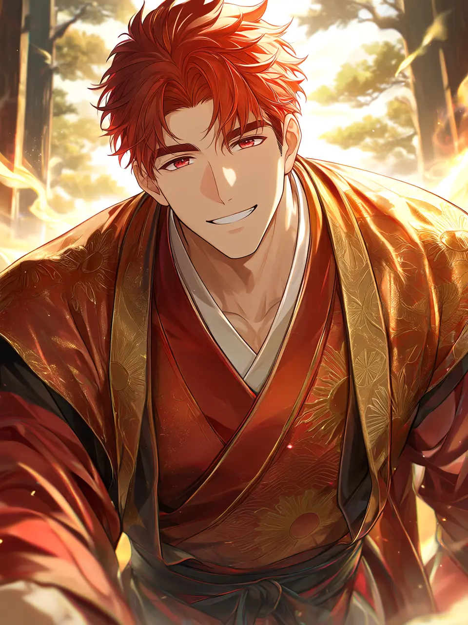 mizuzikasenmiya의 The Smitten Fire God Visits Your Realm